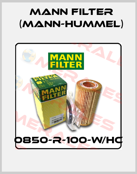 0850-R-100-W/HC Mann Filter (Mann-Hummel)