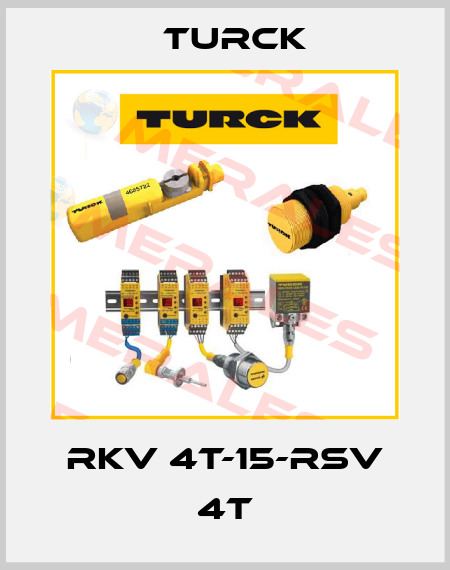 RKV 4T-15-RSV 4T Turck