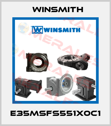 E35MSFS551X0C1 Winsmith