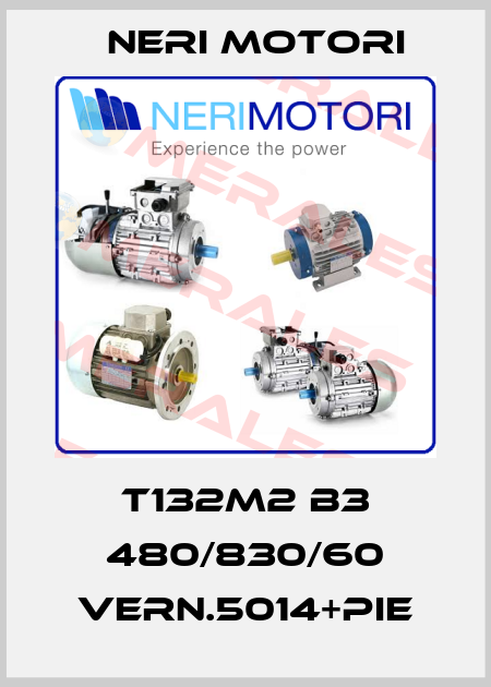 T132M2 B3 480/830/60 VERN.5014+PIE Neri Motori