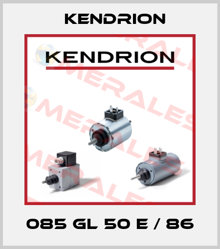 085 GL 50 E / 86 Kendrion