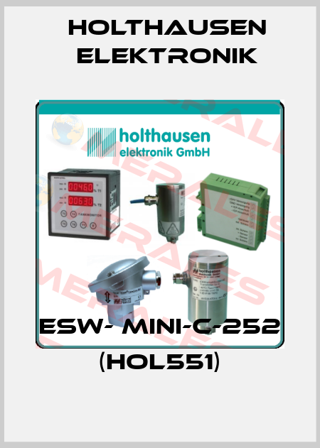 ESW- Mini-C-252 (hol551) HOLTHAUSEN ELEKTRONIK