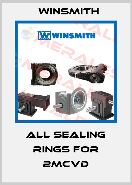 all sealing rings for 2MCVD Winsmith