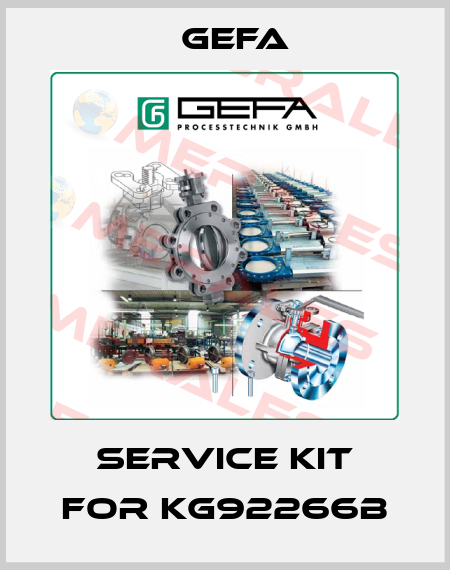 service kit for KG92266B Gefa