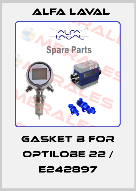 gasket B for OPTILOBE 22 / E242897 Alfa Laval