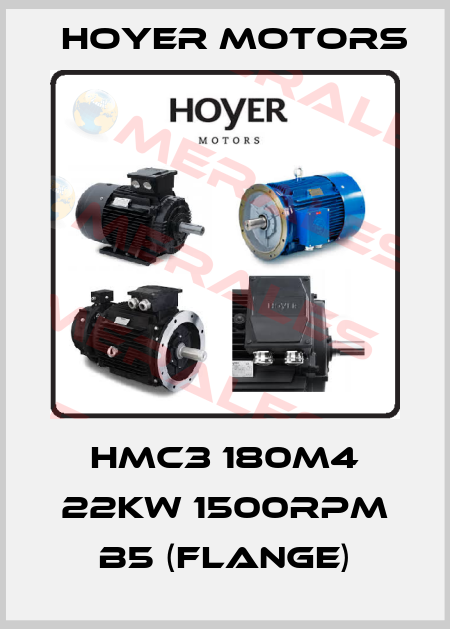 HMC3 180M4 22kW 1500rpm B5 (flange) Hoyer Motors