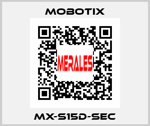 MX-S15D-SEC MOBOTIX