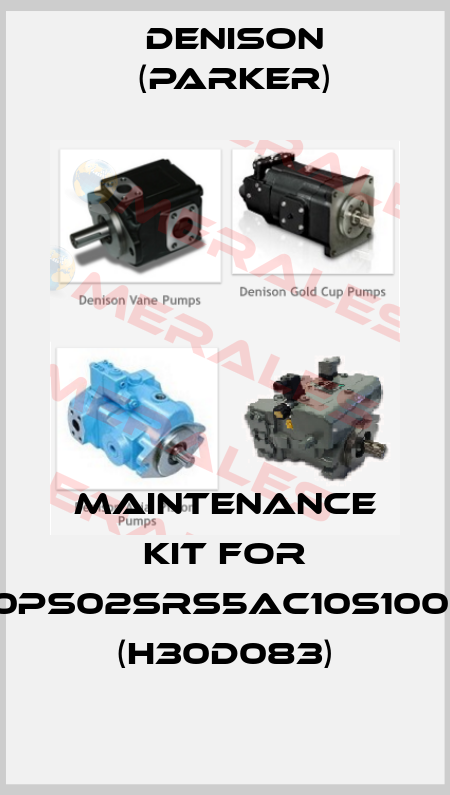 Maintenance kit for PD140PS02SRS5AC10S1000000 (H30D083) Denison (Parker)