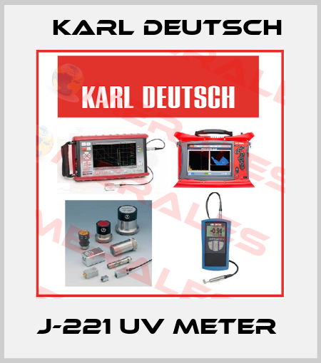 J-221 UV Meter  Karl Deutsch