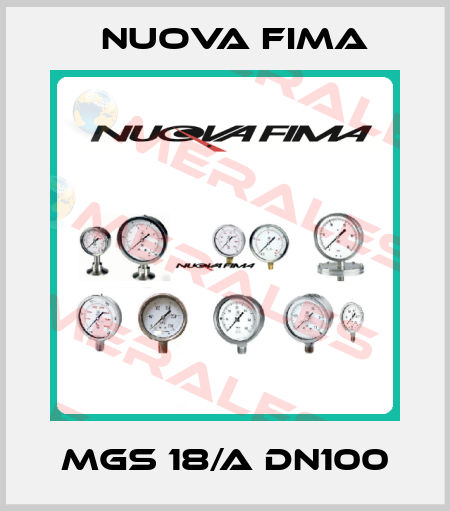 MGS 18/A DN100 Nuova Fima