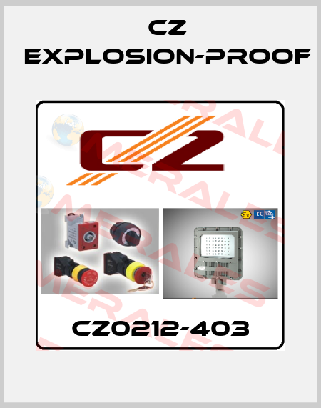 CZ0212-403 CZ Explosion-proof