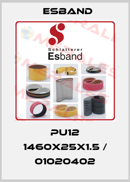 PU12 1460X25X1.5 Esband