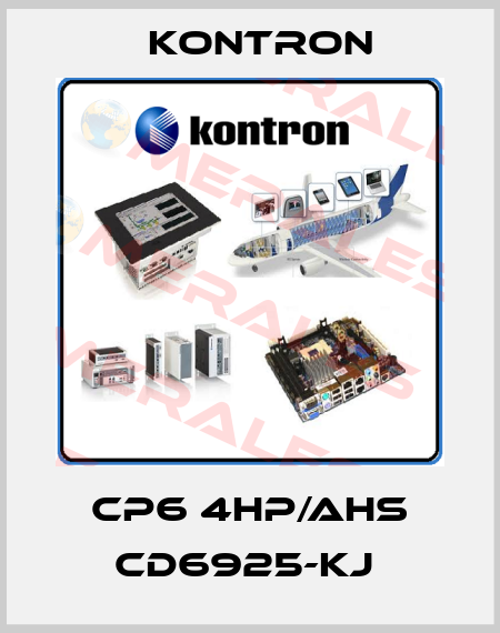CP6 4HP/AHS CD6925-KJ  Kontron