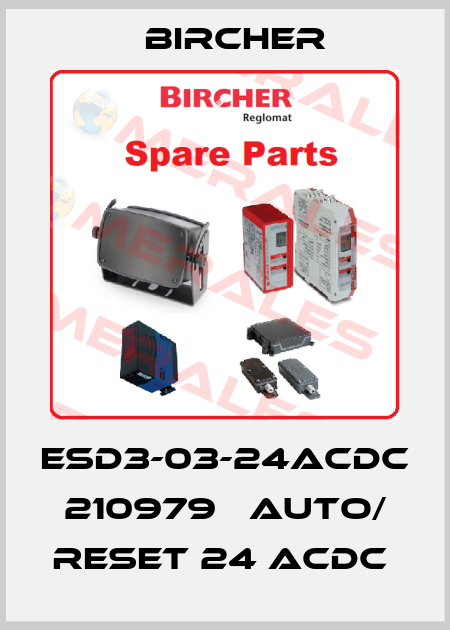 ESD3-03-24ACDC     210979   auto/ Reset 24 ACDC  Bircher
