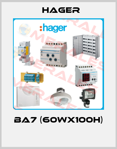 BA7 (60WX100H)  Hager