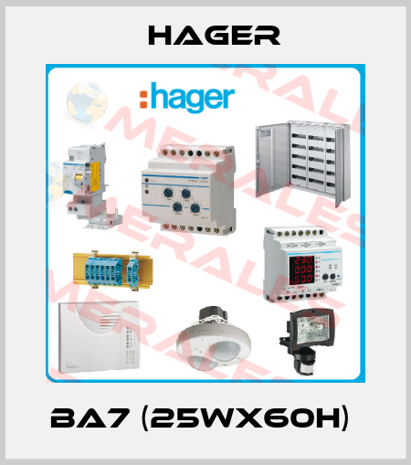 BA7 (25WX60H)  Hager