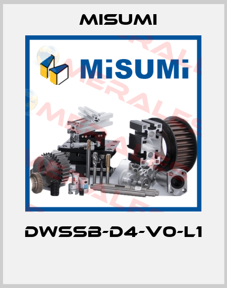 DWSSB-D4-V0-L1  Misumi
