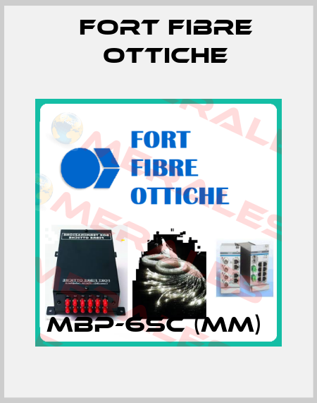MBP-6SC (MM)  FORT FIBRE OTTICHE