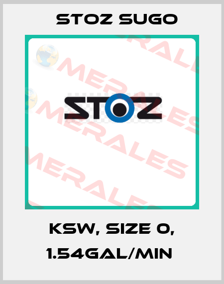 KSW, Size 0, 1.54GAL/min  Stoz Sugo