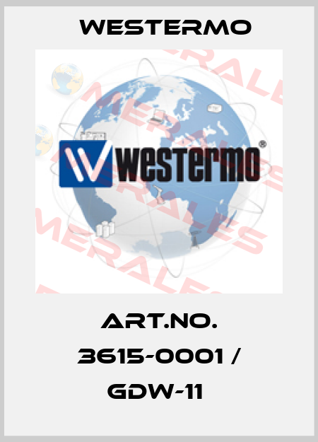 Art.No. 3615-0001 / GDW-11  Westermo