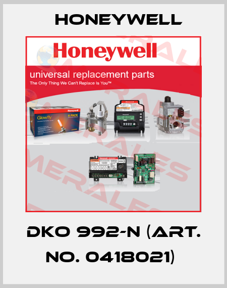  DKO 992-N (Art. No. 0418021)  Honeywell