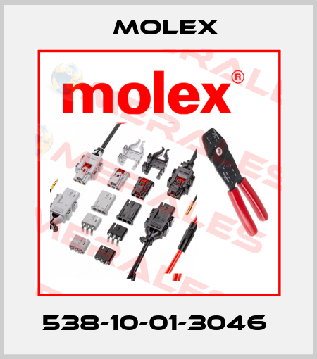 538-10-01-3046  Molex