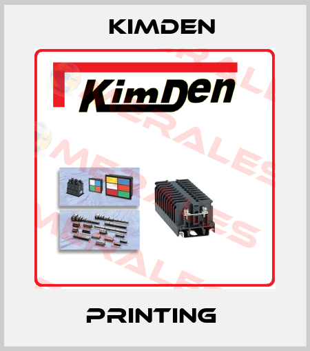 Printing  Kimden