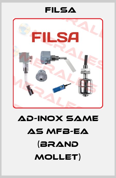 AD-INOX same as MFB-EA (brand Mollet) Filsa