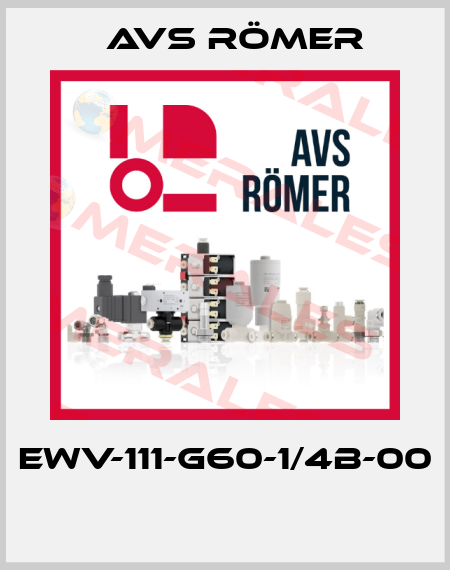 EWV-111-G60-1/4B-00  Avs Römer