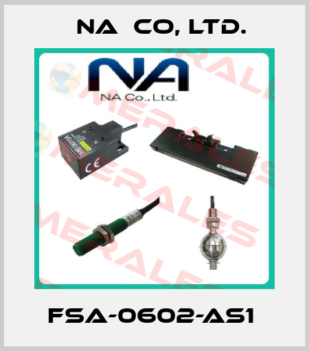 FSA-0602-AS1  NA  Co, Ltd.
