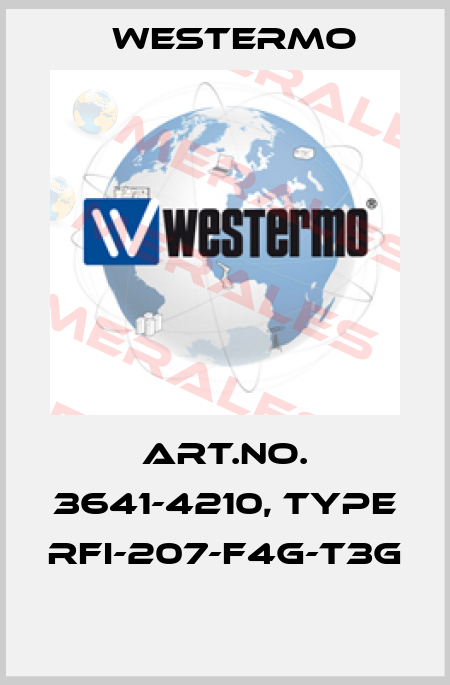 Art.No. 3641-4210, Type RFI-207-F4G-T3G   Westermo