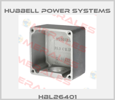 HBL26401 Hubbell Power Systems