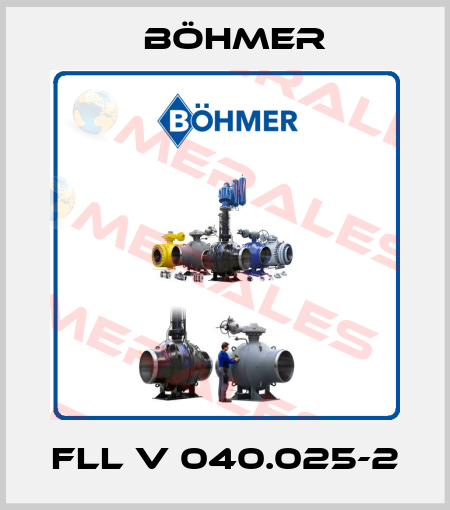 FLL V 040.025-2 Böhmer