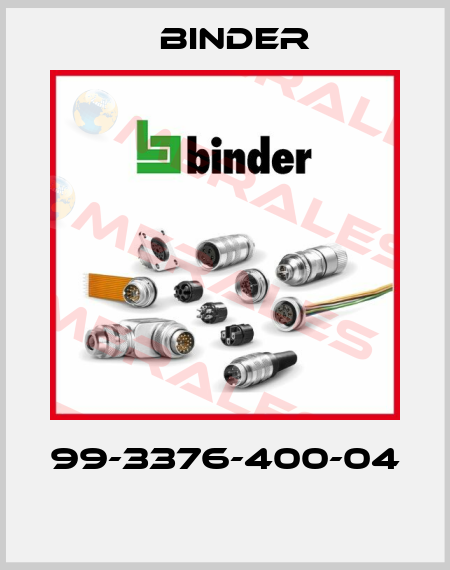 99-3376-400-04  Binder