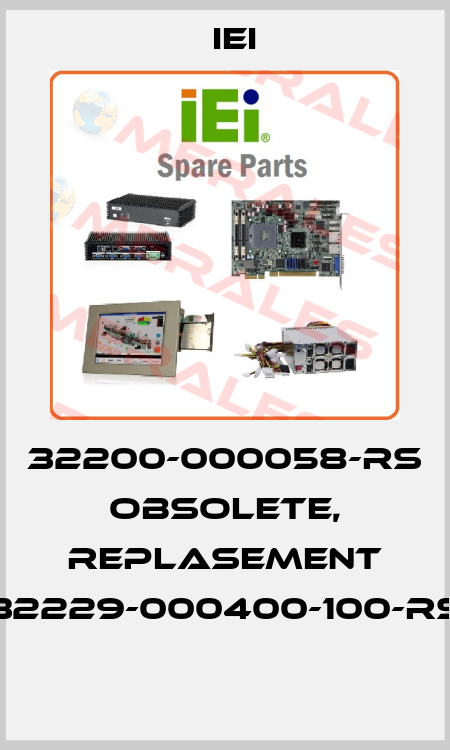 32200-000058-RS obsolete, replasement 32229-000400-100-RS  IEI