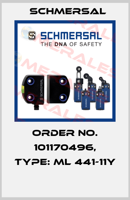 Order No. 101170496, Type: ML 441-11Y  Schmersal