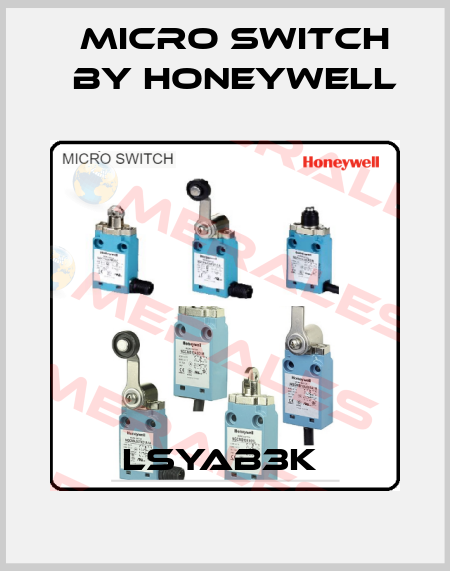 LSYAB3K  Micro Switch by Honeywell