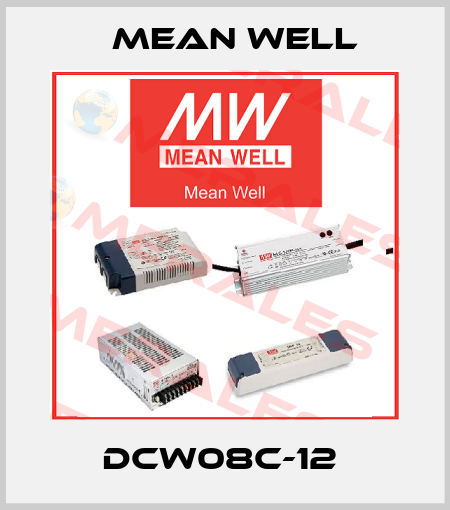 DCW08C-12  Mean Well