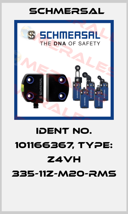Ident No. 101166367, Type: Z4VH 335-11Z-M20-RMS  Schmersal