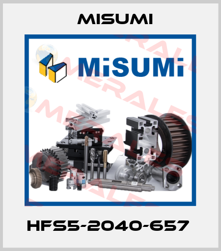 HFS5-2040-657  Misumi