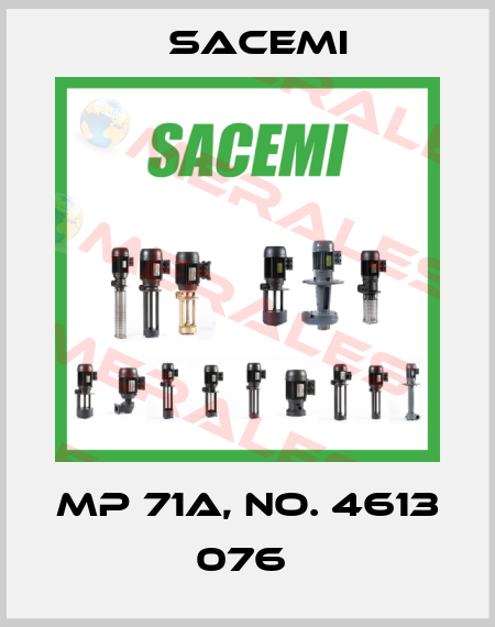 MP 71A, No. 4613 076  Sacemi