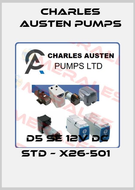 D5 SE 12V DC STD – X26-501  Charles Austen Pumps