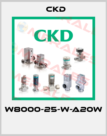 W8000-25-W-A20W  Ckd
