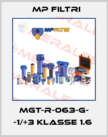 MGT-R-063-G- -1/+3 Klasse 1.6  MP Filtri