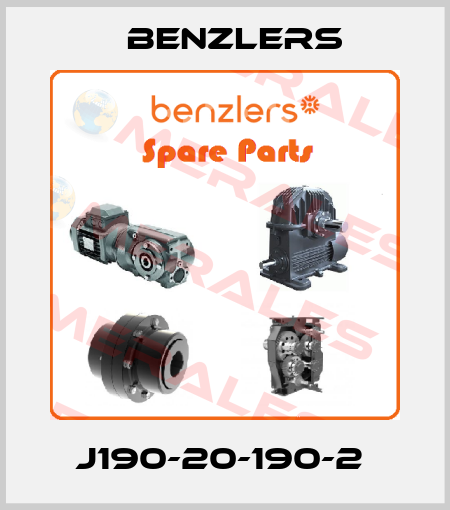  J190-20-190-2  Benzlers