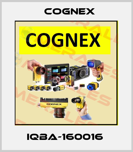 IQBA-160016  Cognex