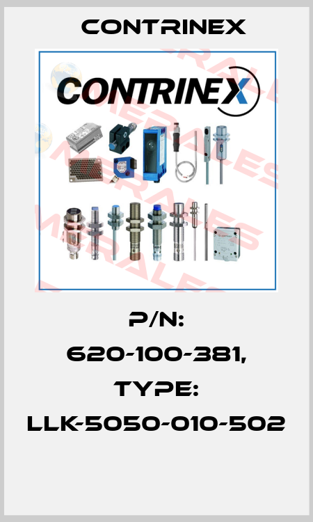 P/N: 620-100-381, Type: LLK-5050-010-502  Contrinex