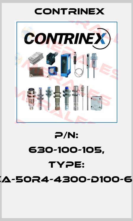 P/N: 630-100-105, Type: YCA-50R4-4300-D100-69K  Contrinex