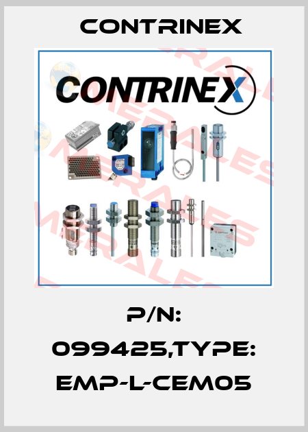 P/N: 099425,Type: EMP-L-CEM05 Contrinex