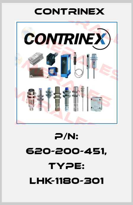 p/n: 620-200-451, Type: LHK-1180-301 Contrinex